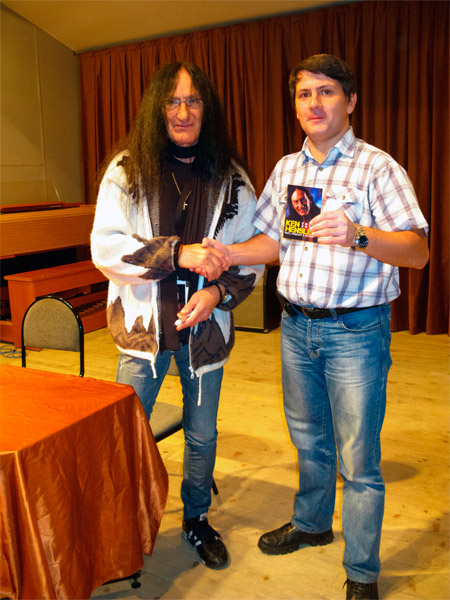 Ken Hensley (ex-Uriah Heep) в Калуге, 30.11.2013