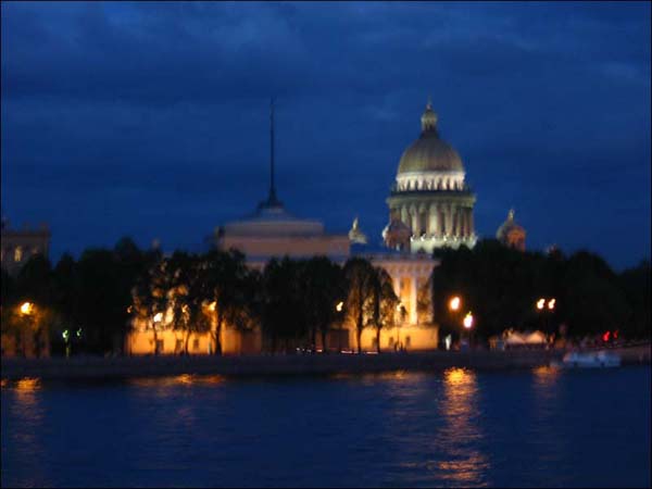 Белые ночи Петербурга - Исаакиевский собор
