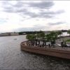 Санкт-Петербург, вид на Неву с крейсера Аврора