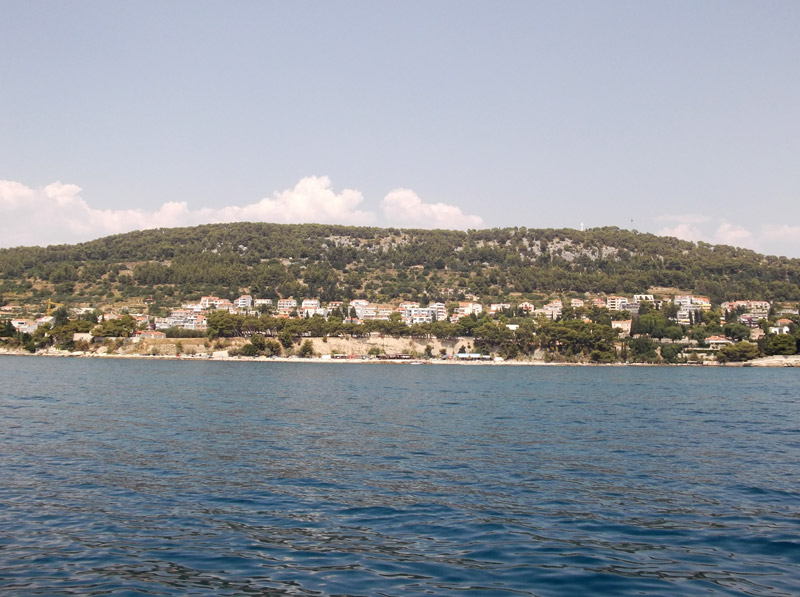 Хорватия, переезд из Сплита на остров Чиово