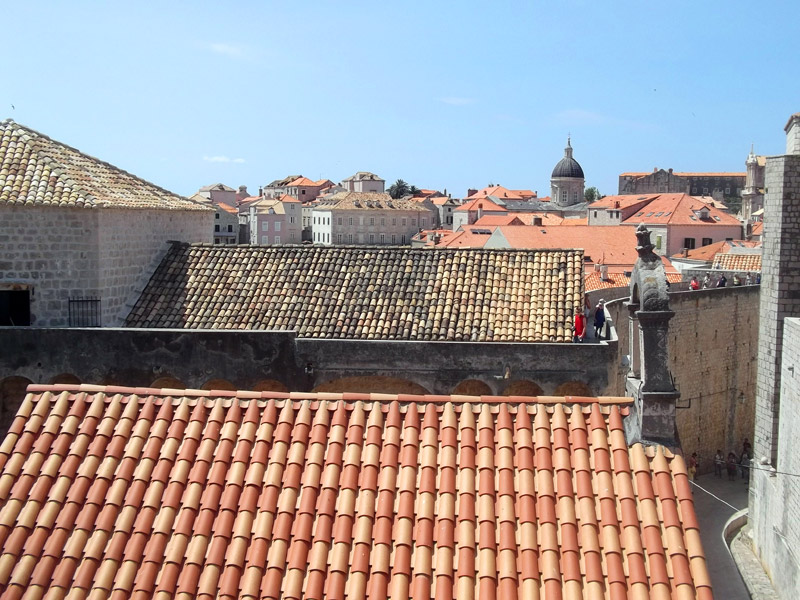 Хорватия, Дубровник, на стенах крепости Старого города