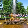 Петергоф - Нижний парк, Оранжерейный сад, фонтан "Тритон"