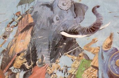 Боевой слон Ганнибала