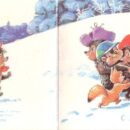 Министерство связи СССР. 05.12.90. С Новым годом! З. 108630. 1.35 млн. Ежата водят хоровод вокруг елки.